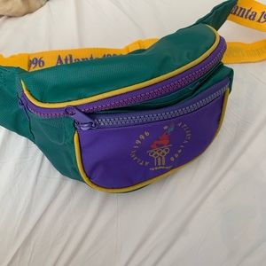 Vintage Atlanta 1996 retro fanny pack
